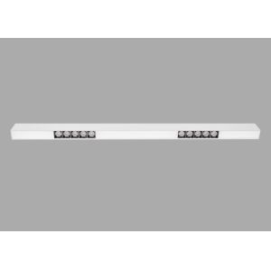 CE PC Diffuser Natural White LED Linear Lighting Fixture Long Life 48W 220Volt
