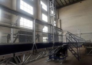 Quality Building Cleaning Mast Climbing Work Platform Building Construction Equipment for sale
