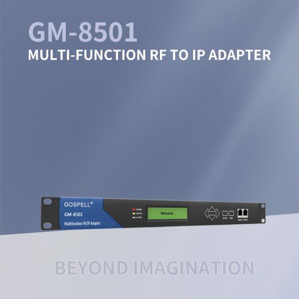 Buy TS Convert FTA Satellite Receiver 16APSK 32APSK DVB-S2 To IP Demodulator RF To IP Adapter at wholesale prices