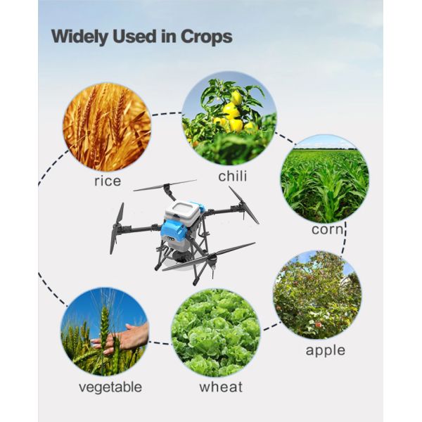 High-altitude Autonomous Spraying Drone Agricultural UAV Crop Spraying Drone Precision Agriculture Drone