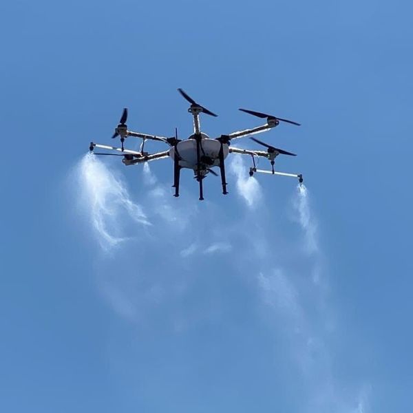 White Blue Customization Agricultural Spraying Drone for Professional UAV Crop Sprayer