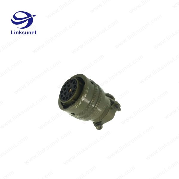 MIL - 5015 MS3108A - 20 - 29S Female Sockets Circular Connector Cable Assembly For Industrial Robot