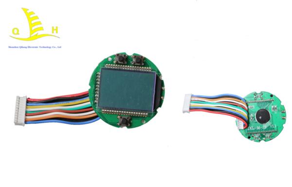 Buy White Led Backlight Transmissive 6 O'Clock STN Seven Segment Lcd Module at wholesale prices
