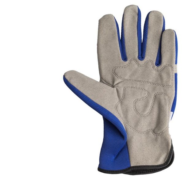 Motorcycle Driving Cow Split Leather Safety Gloves