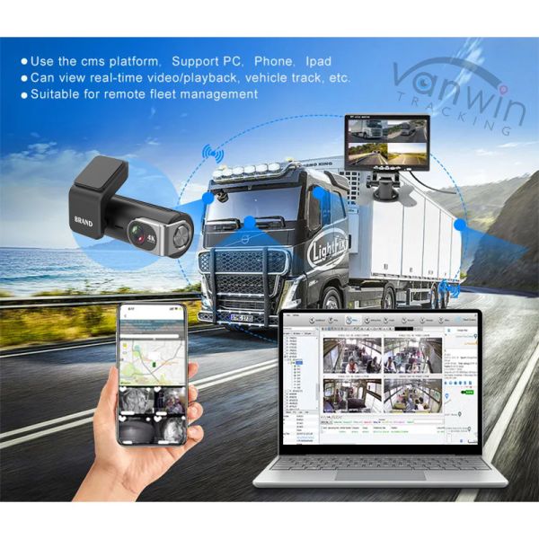 HD 4K Car Video Recordor Wifi Dash Cam Recorder GPS Vehicle Security Camera