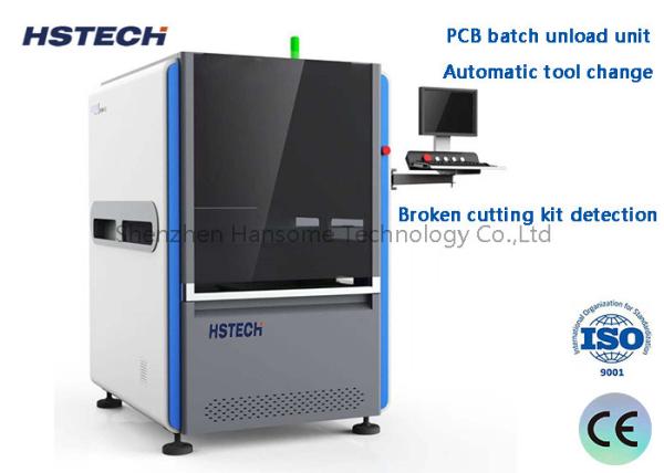 Buy GERBER file import Touch Screen Inline Automatic PCB Router Machine at wholesale prices