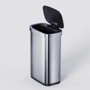 Buy cheap Rectangle Household Smart Sensor Bin Induction Type Automatic Trash Can from wholesalers