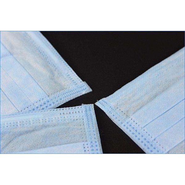 Public Place 3 Ply Disposable Face Mask , Breathable Earloop Face Mask