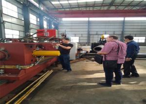 Hot Induction Heating Pipe Bending Machine With Heating Power Source