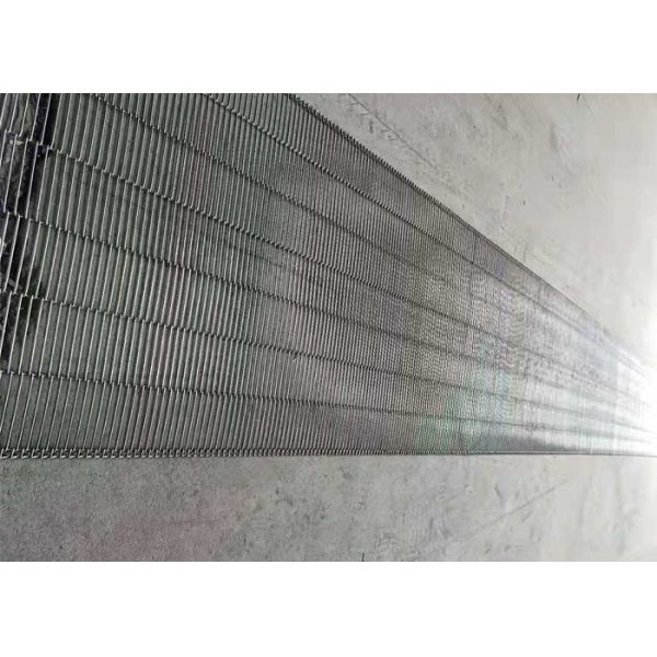 304 Stainless Steel Wire Mesh Flat Flex Conveyor Belt High Temperature Resistance
