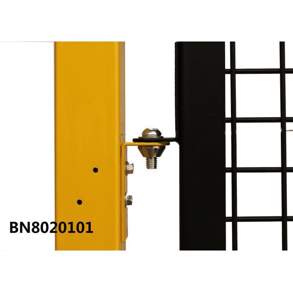 Modular Machine Guarding Panels , Steel Welded Wire Mesh Panel 5’ Wide X 7’ High
