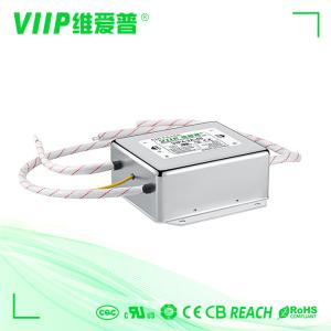 Quality AC EMI Filter for AC Power Line Temperature Range -25C- 85C Transfer Function Included Compact Design for sale