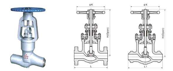 Globe valve Carbon Steel Globe Valve Long Working Lifespan NRS Stem Structure