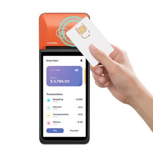 8-Core * 1.6 GHz CPU Android Handheld POS Terminal For Fast And Convenient