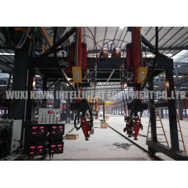 Double Arc H Beam Welding Line Automatic Welding Production Line