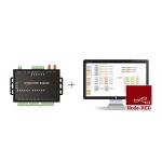 Ethernet GPS Modbus PLC Protocol Gateway with 12 Relay Input and Output and