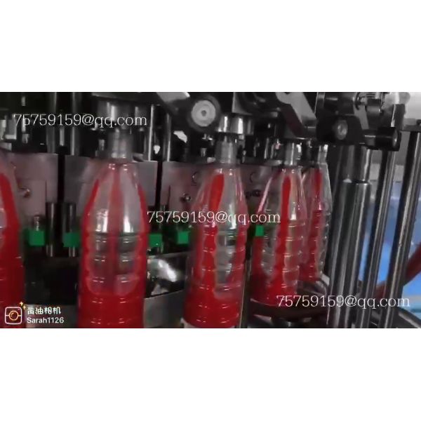 automatic tomato Ketchup sauce bottle Filling Machine capping machine tomato sauce filling machine
