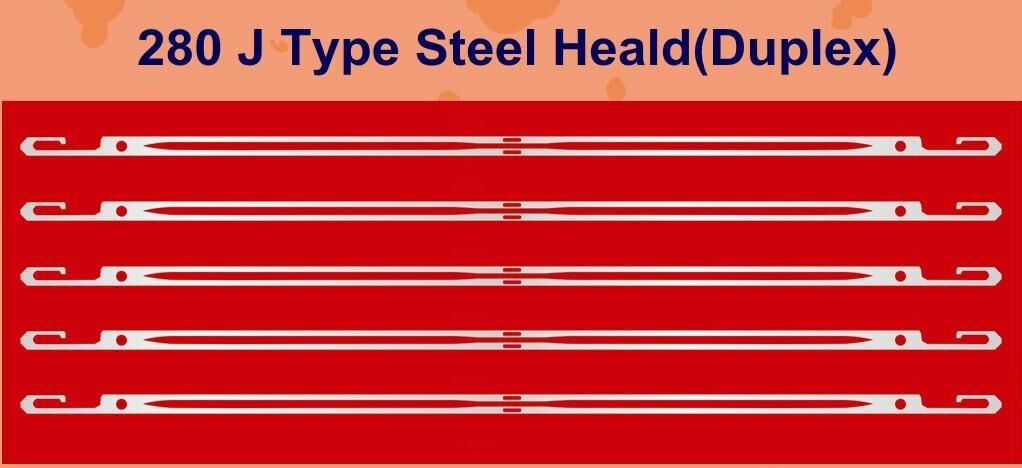 Weaving Flat Stainless Steel Heald Flat Heddle Wire Main Parts Of Rapier Loom