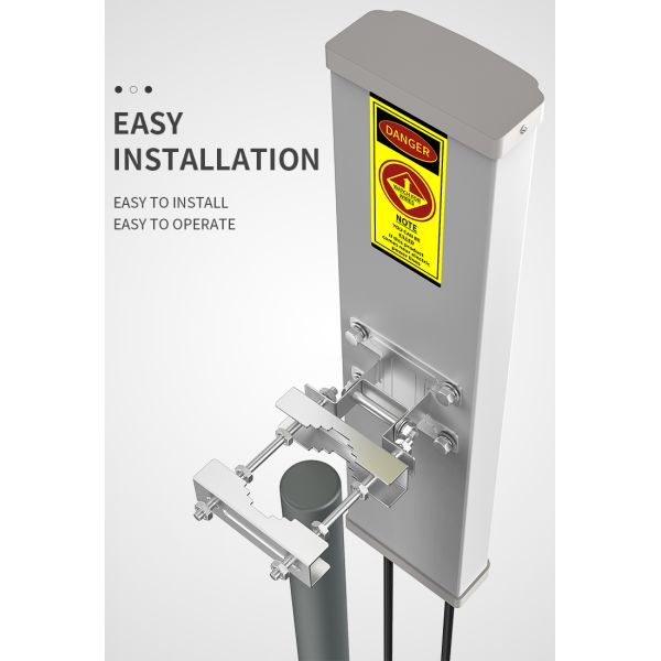 4G LTE Base Station Antenna 2300MHz for External Panel Communication in Greg Color