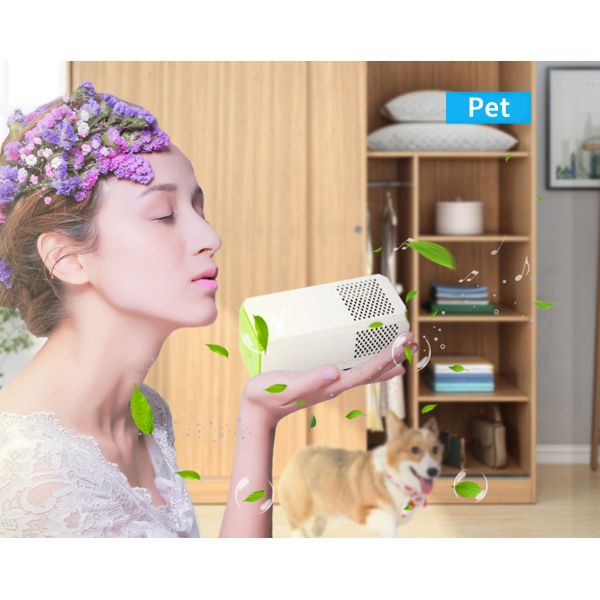 Small Room Personal Air Purifier Portable Air Purifier Remove TVOC For Closet Cupboard Cabinet