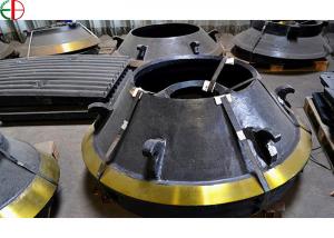 China Mn18Cr2 Cone Crusher Spare Parts Mantle and Concave High Mn Crusher Wear Castings on sale