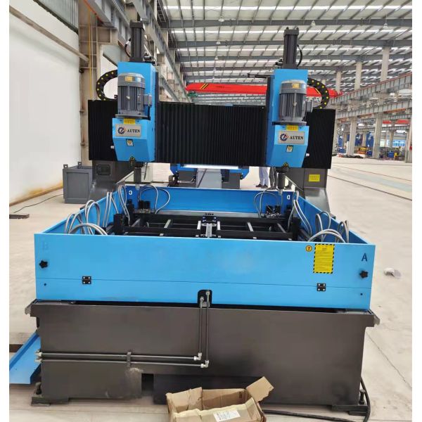Double Spindle Gantry CNC Plate Drilling Machine Movable Type