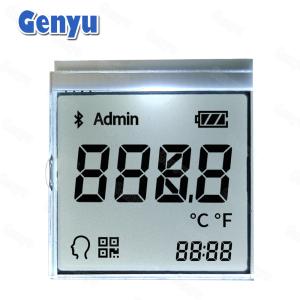 Quality Custom Segment LCD Display Transflective RGB Color Backlight For Forehead Thermometer for sale