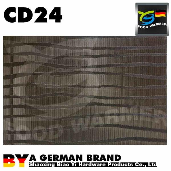 Buy Customised Heat Resistant Placemats Irregular Wave Pattern Design Rectangle Shaped at wholesale prices