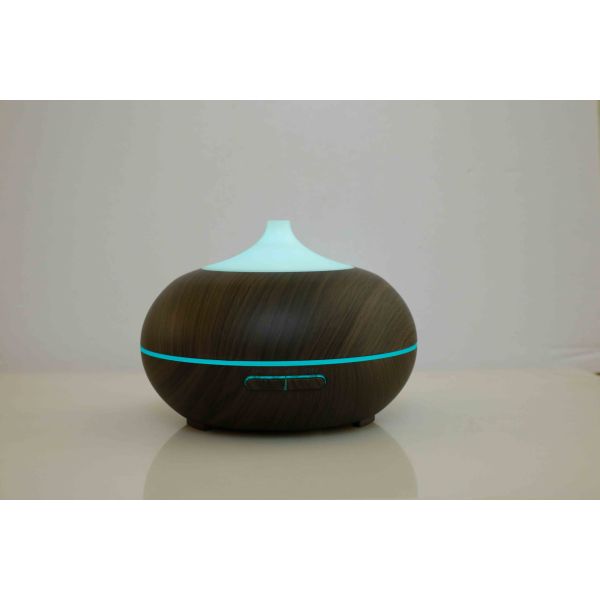 300ml Waterless Wood Grain Aroma Diffuser Auto Shut Off DITUO