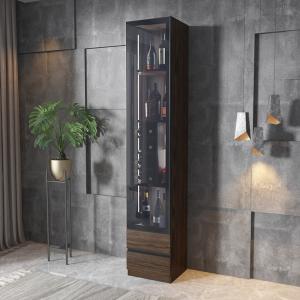 Quality Melamine MDF Corner Bar Wine Display Cabinet Home Luxury Living Room Furniture for sale