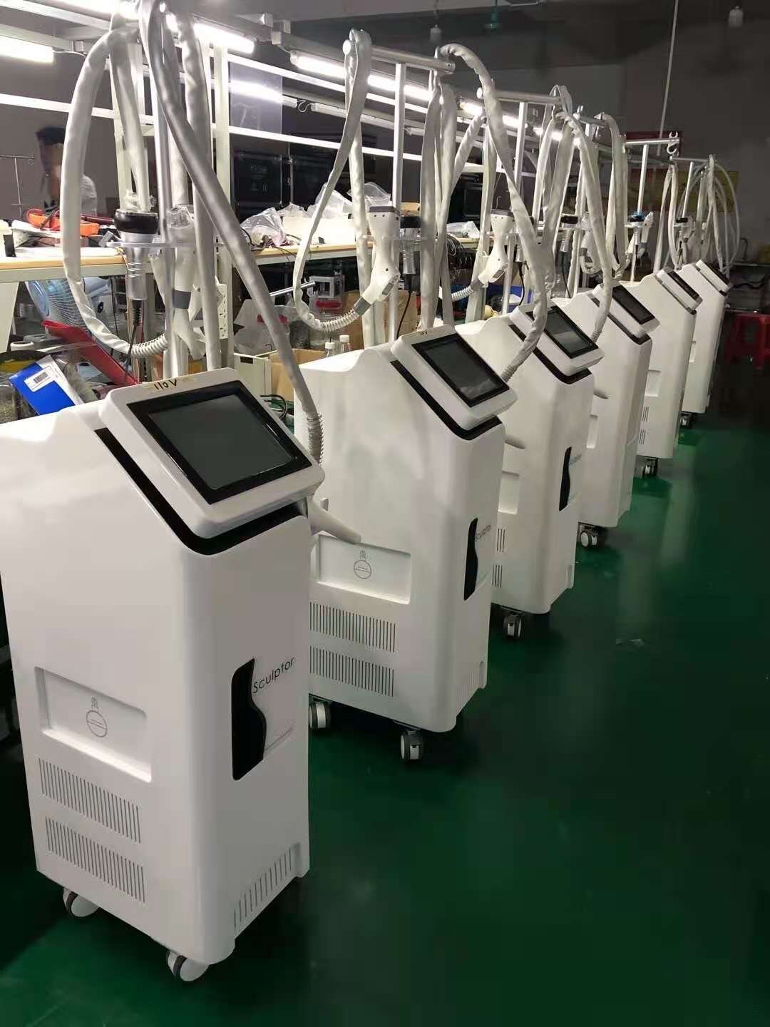 White Multi Language RF Beauty Equipment 4MHz Frequency With 5 Treatment Tips