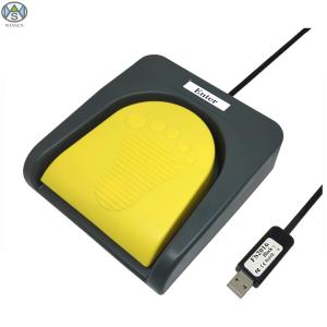 Quality Plastic 5V USB Foot Switch For Laptop Medical Equipment Office Play Game for sale