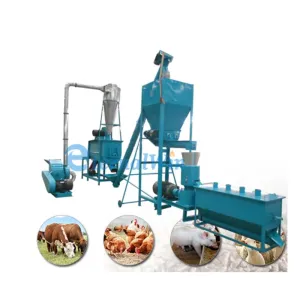 Quality Automatic 1 Feed Pellet Maker 7.5-30kw Crushing Mixing Pelleting for sale