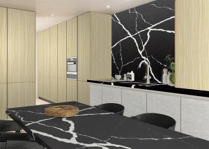 Quality Home Decoration Quartz Wall Panels Or Kitchen Countertop Materials Quartz for sale