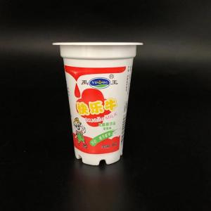 China Polypropylene Plastic Yogurt Cup 180ml 100mm on sale