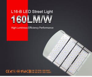 Quality Aluminum Material Smart 200W LED Street Lights 160lm/w CE ROHS CB Certificated for sale