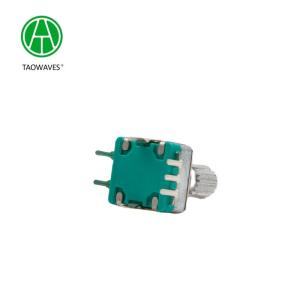 Quality Ec11 Pec11 Mini Rotary Encoder with Button Switch 20 Detents 20 Pulses Audio Digital Encoder Knob 11mm Voltage Output Signal for sale