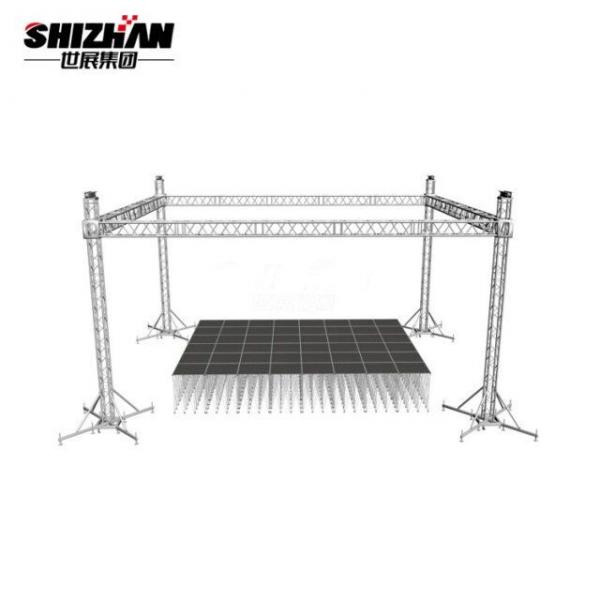 Buy Electric galvanized Aluminium Truss Frame With Step Repeat Banner at wholesale prices
