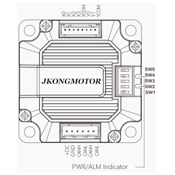 nema 23 integrated stepper motor