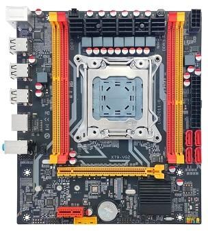 Buy X79 VG2 XEON CPU INTEL LGA2011 V1 V2 Server 4*DDR3 Ram Supported PC Mainboard at wholesale prices