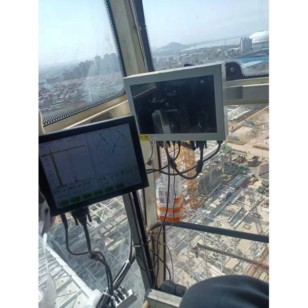 Used Potain Tower Crane MC278 with Maximum Lifting Capacity of 12 Tons and Strong Steel