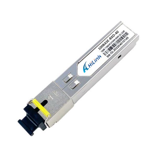 155Mb/s BiDi Single SC, SMF, 1550nm Tx, 1310nm Rx, DFB-LD, 40km SFP Transceiver