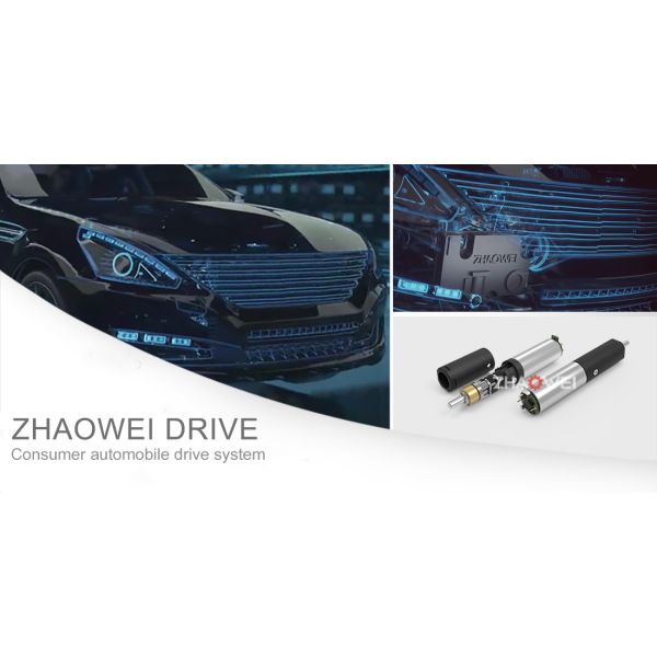 100mA Low Noise Automobile DC Motor SGS For Active Air Intake Grille