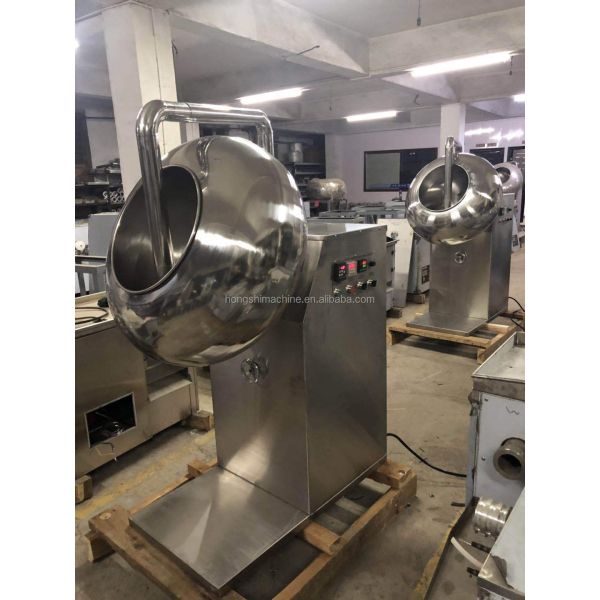 Stainless steel peanut coating machine/chocolate panning machine