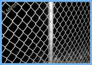 China Green Vinyl Coated Chain Link Fence Panel For Farm 5mm Wire Dia on sale