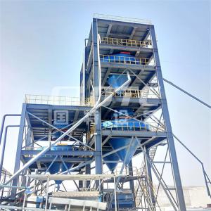 China Silica Sand Production Line for Glass Production from Raw Material Stones Rocks Ores on sale