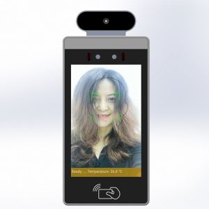 POE Android POE Tablet With Facial Recognition And Body Temperature Test For