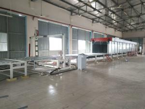 China Horizontal Foam Mattress Making Machine Line Continuously Automatic Low Pressure on sale