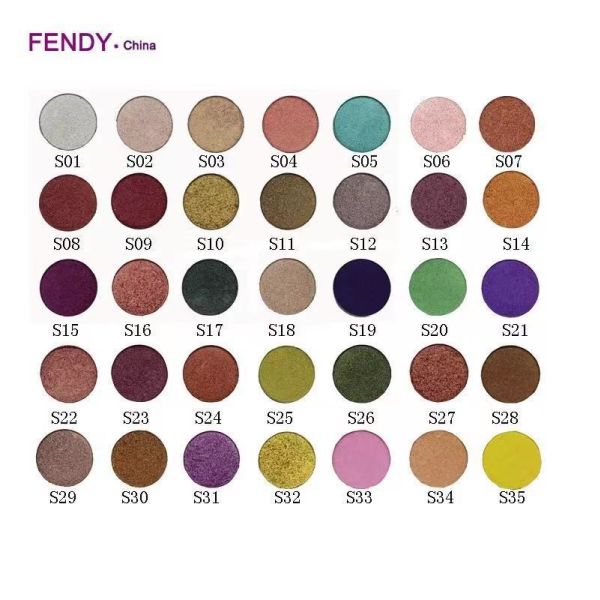 DIY Makeup Maquillaje Single Eyeshadow Palette Accept Private Label