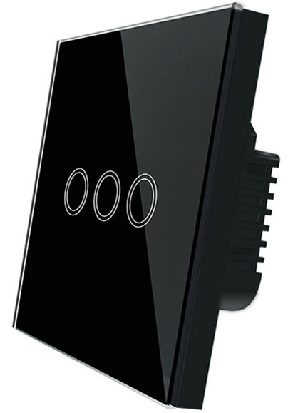 Wireless Wifi Touch switch 220v Wall Light Switch EU standard home automation WiFi switch Mobile APP Control